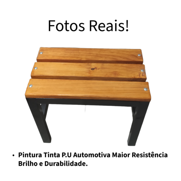 Banco Para Refeitório Jardim E Vestiário Com 50 Cm - Image 4